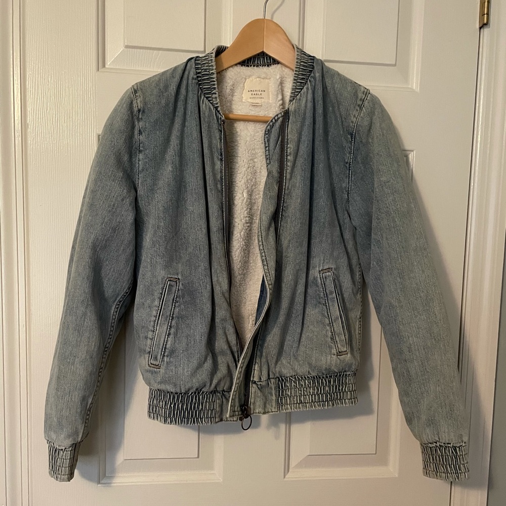 American Eagle denim jacket XS